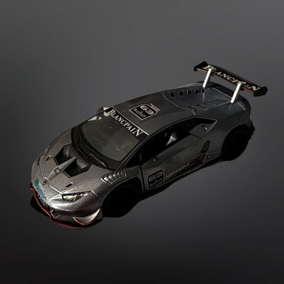 Kinsmart Lamborghini Huracan LP620-2 Super Trofeo Hardtop Die Cast Car 1:36 B14 - Picture 10 of 10